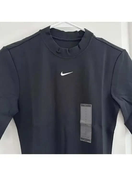 Nike Sportswear Essential Tight Crewneck Midi Dress - Picture 6 of 9